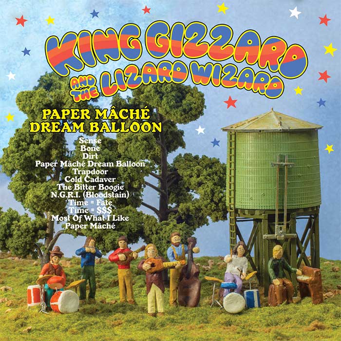 Paper Mâché Dream Balloon - King Gizzard And The Lizard Wizard Paper Mâché Dream Balloon - King Gizzard And The Lizard Wizard
